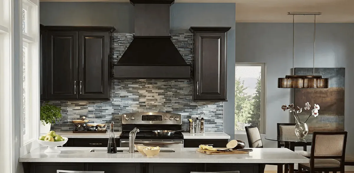 Kitchen cabinet painting and refinishing in a modern kitchen in Henderson, NV