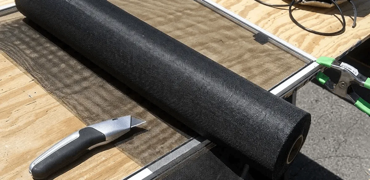 Window screen replacement materials and tools for screen repair in Henderson, NV